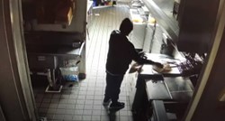 VIDEO Muškarac provalio u restoran u SAD-u, skuhao si hranu i zaspao na podu